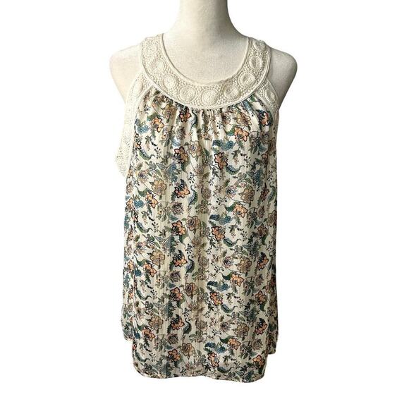 Danielrainn Women's Halter floral Tank Size Medium - Picture 1 of 6